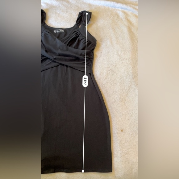 Victoria’s Secret Black Bodycon Mini Dress w/ Built-In Bra Size S New Years Eve - Picture 7 of 15